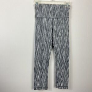 Lululemon Wunder Under High Rise Print Crop Leggings Size 4